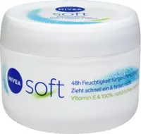 Nivea Soft Cremă hidratantă, 375 ml