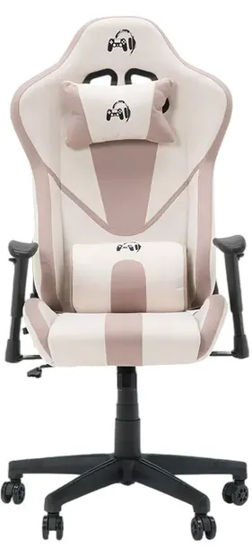 Scaun de gaming Carmen - 6313, bej /roz