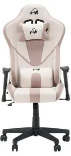 Scaun de gaming Carmen - 6313, bej /roz