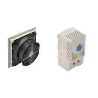 Pachet Racire de Inalta Capacitate si Filtrare Tablou Electric: Ventilator cu Filtru Aer V215 IP54 si Termostat THMS-10 pentru Control Precis