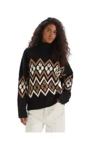Pulover dama ERJSW03673 - Negru -