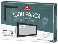 Rama pentru puzzle panoramic Art Puzzle - Neagră, pentru 1000 piese