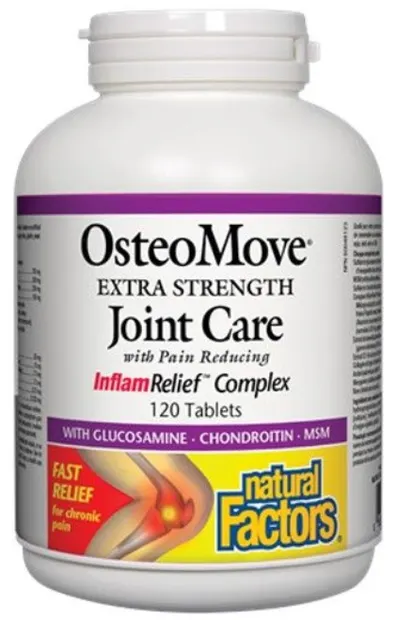 OsteoMove Joint Care, 120 tablete, Natural Factors