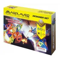 Set de constructie magnetic - 83 piese