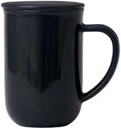 Ceașcă de ceai cu strecurătoare Viva Scandinavia - Minima Midnight, 500 ml
