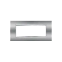Placa ornament Chorus LUX - tehnopolimer metalizat - 6 module- CHROME - CHORUS