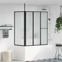 vidaXL Paravan de duș Alb 120 x 70 x 137 cm Aluminiu