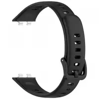 Curea Techsuit W081 pentru Huawei Band 11 / 11 Pro, Neagra
