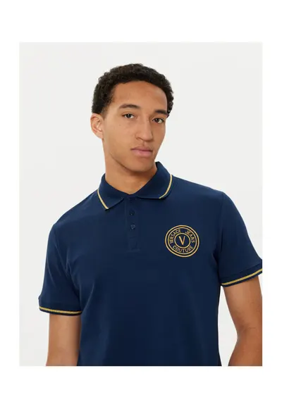 Tricou barbati bleumarin - 100% bumbac