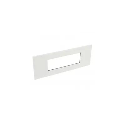 Placa Arteor - Italian/French/German standard - patrat - 6 module - alb