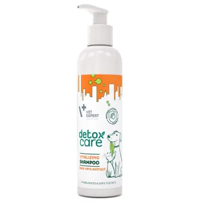 Sampon pentru caini pisici Vetexpert Detox Care Vitalizing 250 ml
