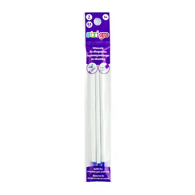 Mina roller cu stergere Strigo 0.5mm, 3buc/set