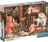 Puzzle Clementoni de 1000 piese - Mustăți Curioase