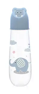 Biberon Animals 250 ml capac decorat 0 luni+ Moonlight Blue