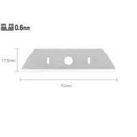 Set SKB-2S-R - lame japoneze inox pentru SK-12. 10 bucati. Olfa