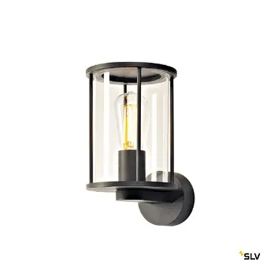 exterior LANTERN perete,rosu, antr., klares sticla
