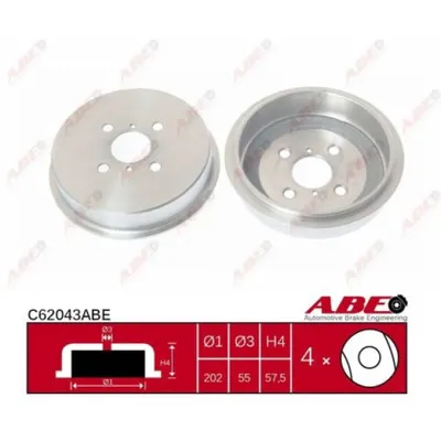 Tambur frana ABE C62043ABE