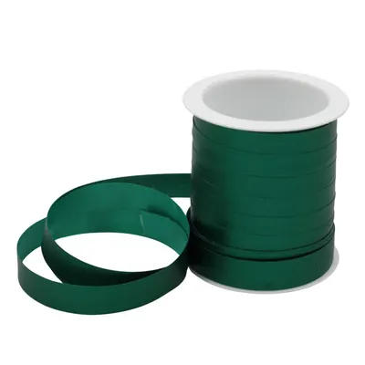 Minirolă rafie verde mat 10m x 10mm