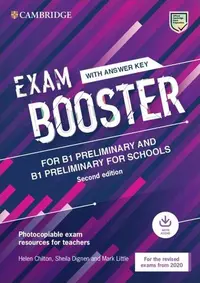 Exam Booster for B1 Preliminary and B1 Preliminary for Schools with Answer Key with Audio for the Revised 2020 Exams - Paperback brosat