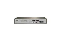 IP-COM PRO-S8-150W, 8 x 10/100/1000 Base-T Ethernet ports(PoE), 1 x 10/100/1000 Base-T Ethernet port(data), 1 x 1000 Base-X SFP