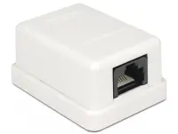 Priza aplicata cat 6 neecranata 1 port, Delock 86248