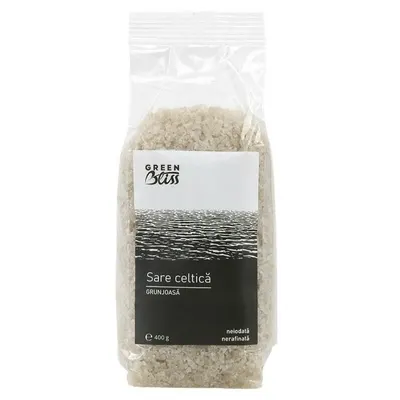 Sare celtica grunjoasa 400g Green Bliss