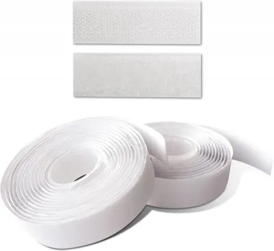 Bandă velcro autoadezivă (scai), 3 m x 20 cm