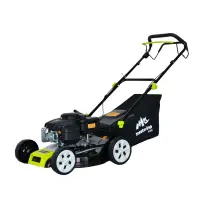 Masina tuns iarba/gazon autopropulsata MESTERINO BJXSM46-139, motor LONCIN 4 timpi, 3.3 cai, sasiu metal, latime taiere 46 cm, 8 nivele de taiere, sac colector 55 litri