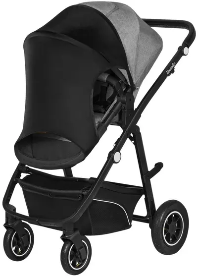 Parasolar universal Lionelo - Pentru cărucioare și scoici auto, Black