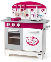Bucatarie din lemn pentru copii Woody - Chichi Cats