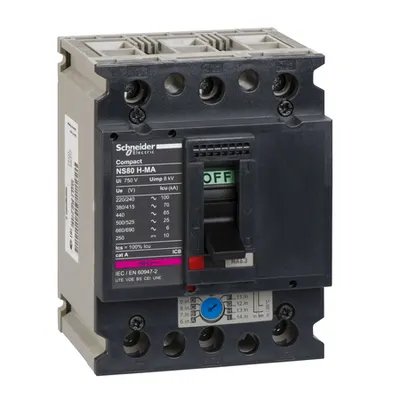 Intreruptor, IEC 6A NEH MAG TRIP