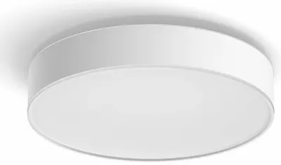 Plafon LED Philips - Hue Enrave, M, IP20, 19.2W, dimmer, alb