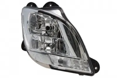 Far dreapta (H1 H7 P21W, electric, cu motor, cu lumina de zi, culoare insert: crom platinat, culoare indicator: transparent) potrivit DAF CF, XF 106 10.12