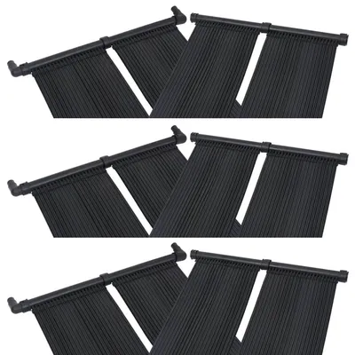 Gossi panou incalzitor solar pentru piscina, 6 buc., 80x310 cm