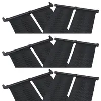 Gossi panou incalzitor solar pentru piscina, 6 buc., 80x310 cm