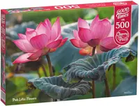 Puzzle Cherry Pazzi din 500 de piese - Pink Lotus