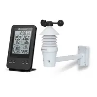 Statie meteo 3 in 1 Bresser Profi Wind Gauge, termometru, higrometru, anemometru