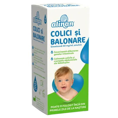 Emulsie colici si balonare Alinan, 50ml, Fiterman