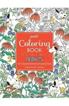 Posh Adult Coloring Book: Peanuts for Inspiration & Relaxati