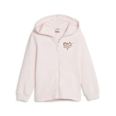 Essentials Mix Match Full-Zip Hoodie Jugendliche PUMA Frosty Pink