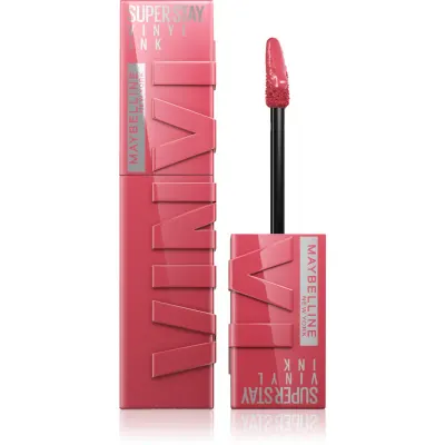MAYBELLINE NEW YORK SuperStay Vinyl Ink Ruj de buze lichid, de lunga durata 160 SULTRY 4.2 ml