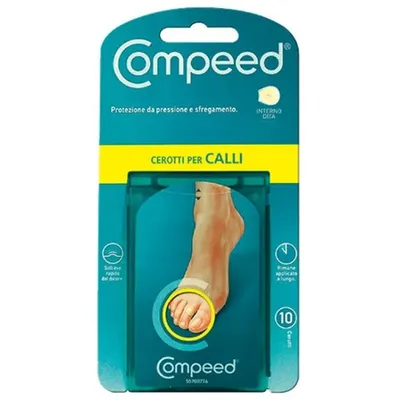 Plasturi interdigitali pentru bataturi profunde Compeed, 10 bucati