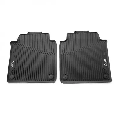 Covorase de cauciuc All-weather originale Audi A8 Limuzina (4N) 2018+, set spate, sasiu lung