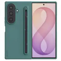 Husa pentru Samsung Galaxy Z Fold8 Ultra F976, Nillkin, Flex Pure with S-Pen Holder, Verde