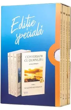Pachet: Conversatii cu Dumnezeu. Volumele I-IV in cutie