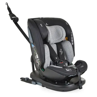 Scaun auto cu isofix Cangaroo I-Size Gravity 360 grade (40-150 cm) Gri