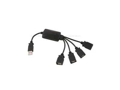 Hub USB 4 porturi pe cablu