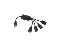 Hub USB 4 porturi pe cablu