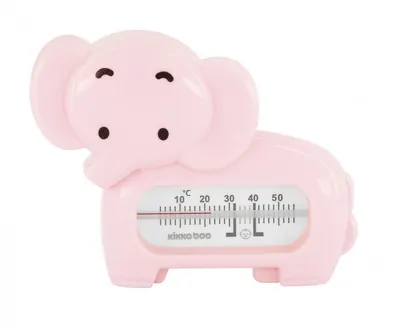 Termometru de baie si camera KikkaBoo Elephant Pink