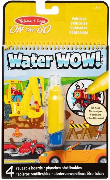 Carte de colorat Melissa și Doug - Water Wow, asortiment